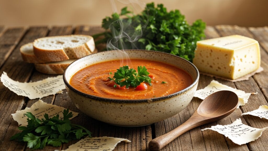 A person savoring the final bite of hash brown potato soup, symbolizing the dish's comforting and satisfying nature.