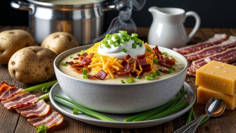 5-Step Loaded Potato Soup Recipe – The Ultimate Comfort Food